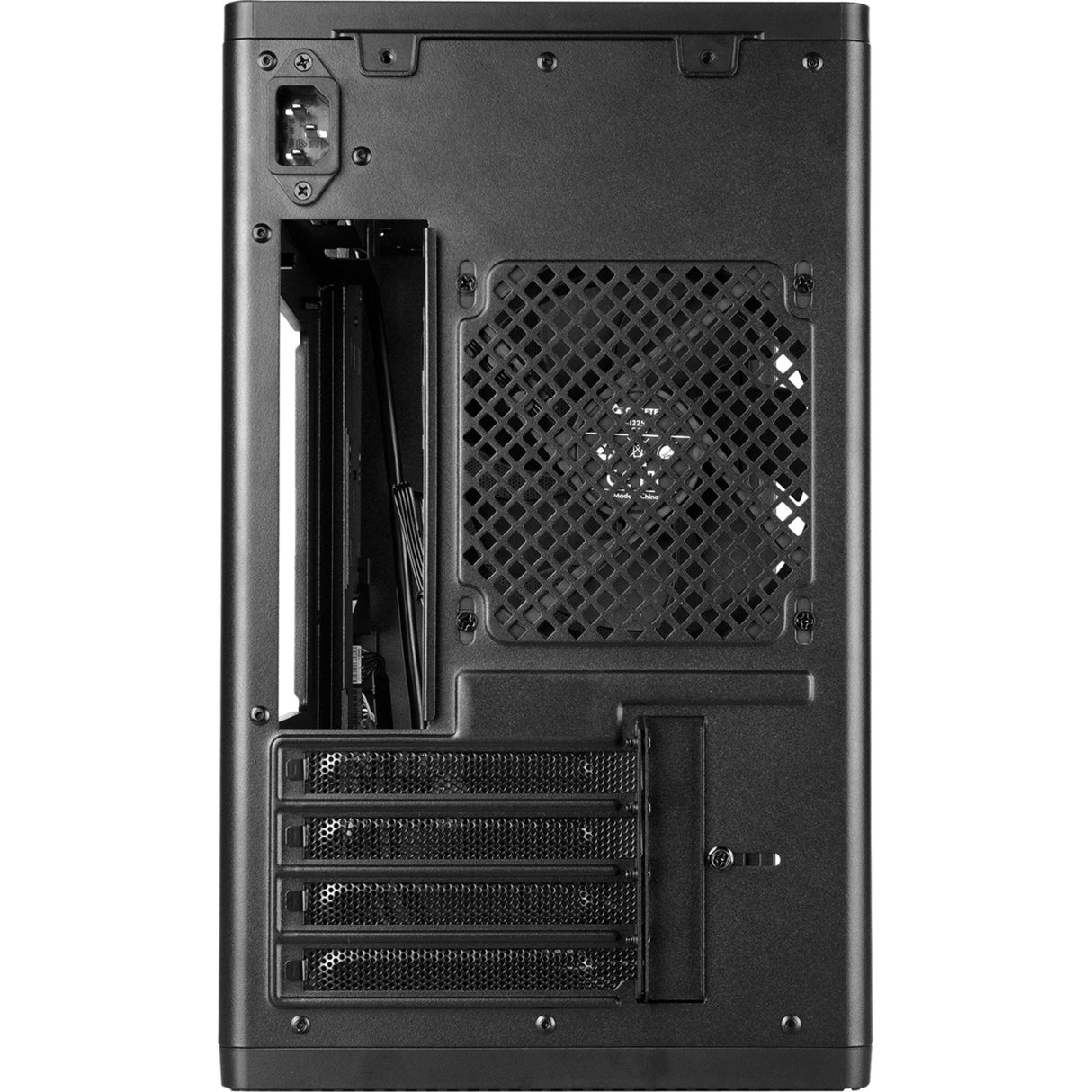 Chieftec bx-mesh mini tårnhus (sort | 1x USB-A | 1x USB-C | hærdet glas)