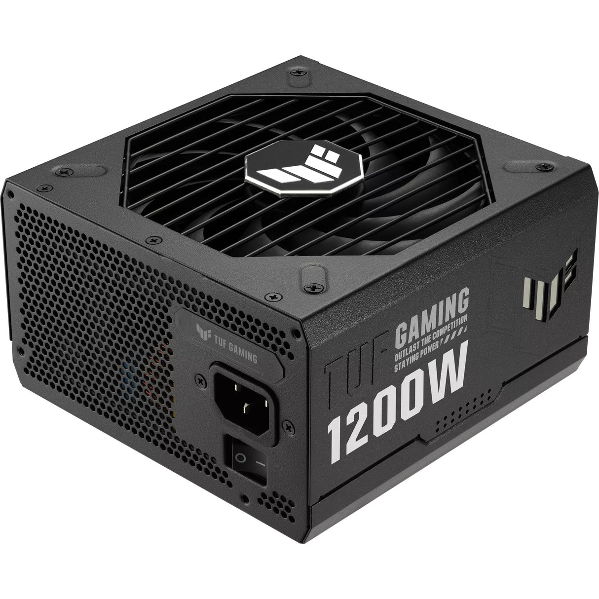 Asus tuf gaming gold modulær 1200 watt strømforsyning (sort, 2x 12v-2x6, 3x pcie)