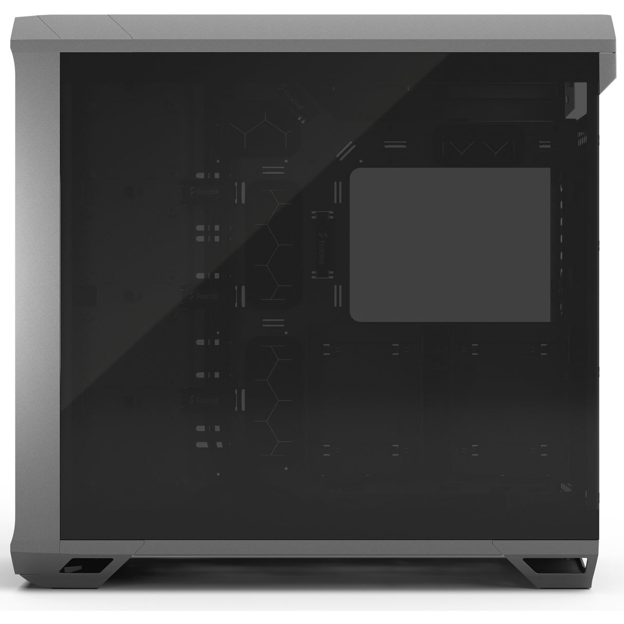 Fractal design torrent grå tg lys tonet midi tårnhus (grå | 2x USB-A | 1x USB-C | hærdet glas)