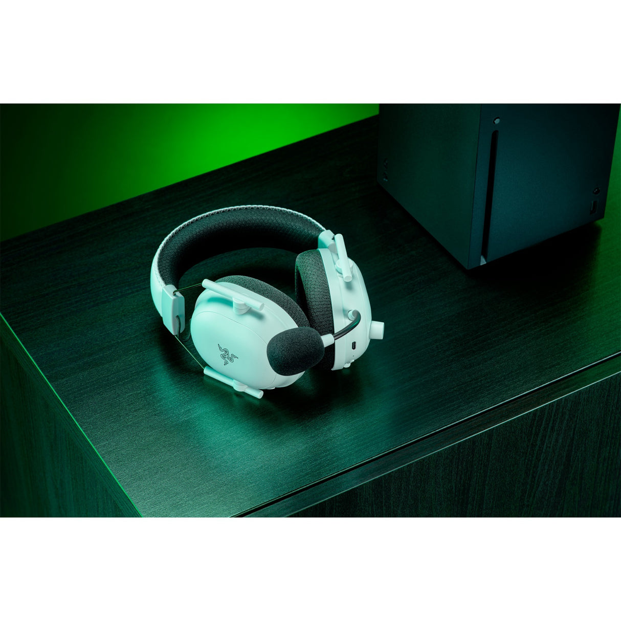 Razer Blackshark V2 Pro til Xbox Over-Ear Gaming Headset (Hvid, PC, Xbox Series X|S, Xbox One, PS4)