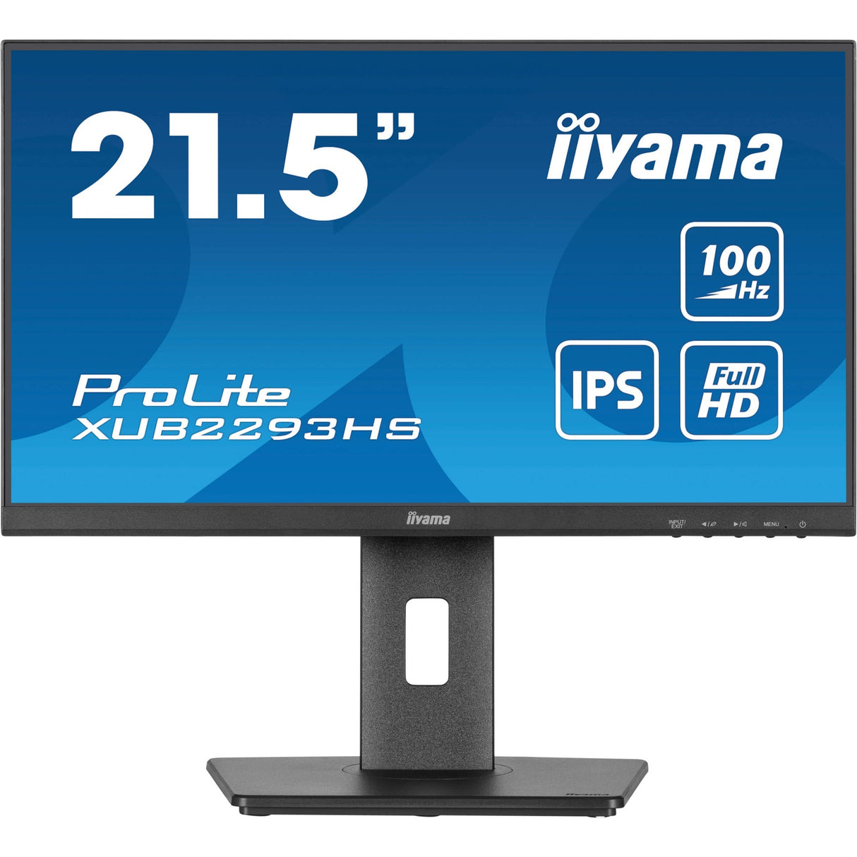 Iiyama prolite xub2293hs-b6 21.5 skærm (sort, hdmi, skærmport)