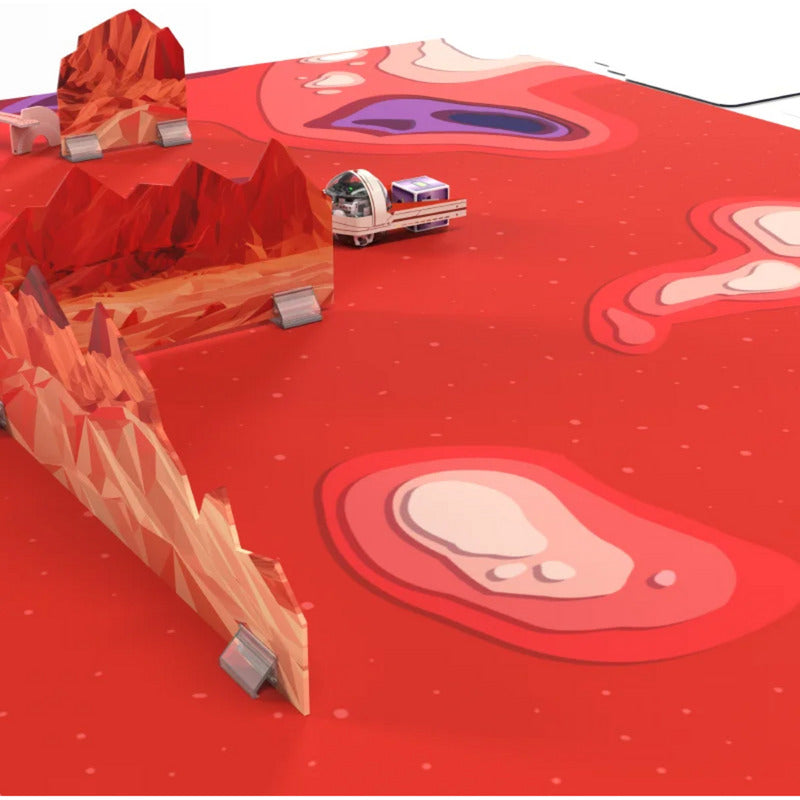 Ozobot udfordringsmåtte: mars robot