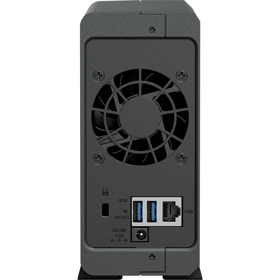 Synology diskstation ds124 nas (sort, USB-A 3.2 (5 GBit s))