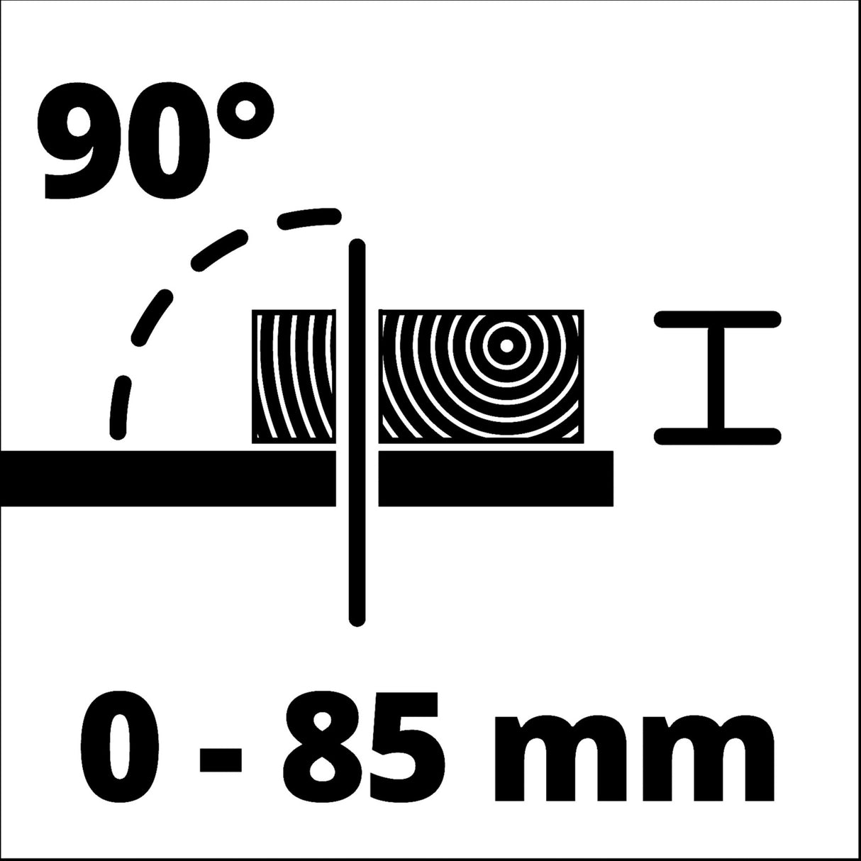 Einhell savbord te-ts 315 u bordrundsav (rød sort)