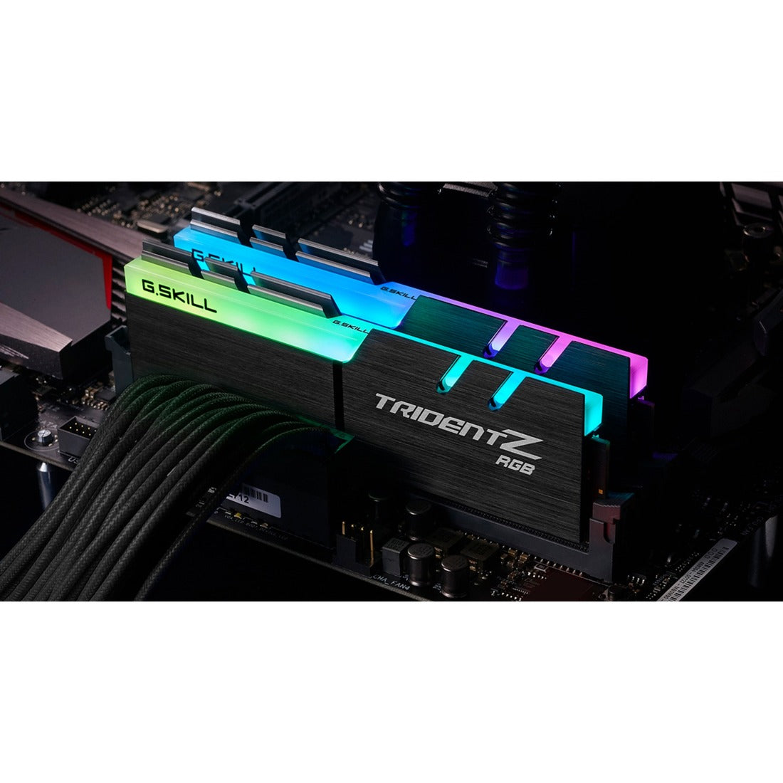 G.skill trident z rgb 16 gb ddr4-3000 (2x 8 gb) RAM (sort, f4-3000c16d-16gtzr, xmp 2.0)