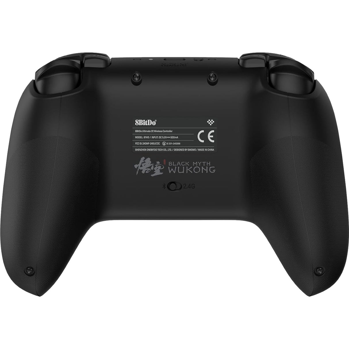 8bitdo ultimate 2c trådløs - sort myte: wukong gamepad (sort rød)
