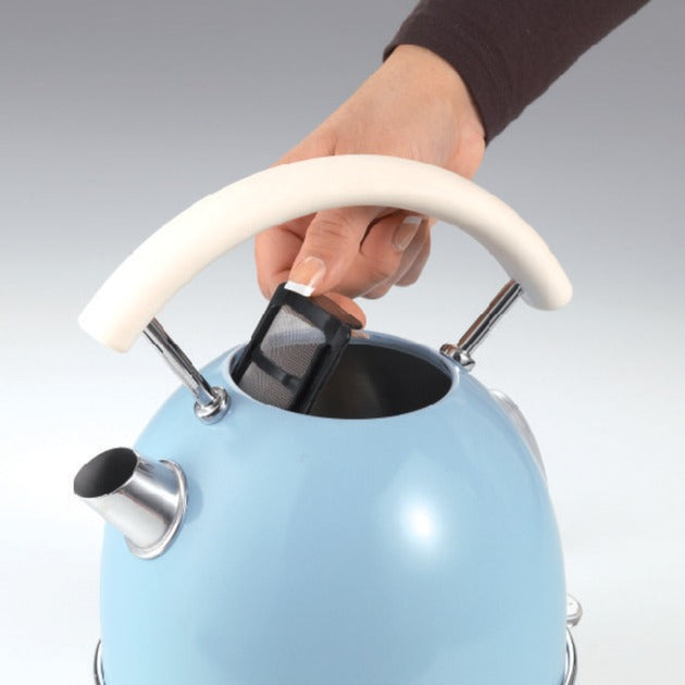 Ariete vintage-kedel 2877 05 (lyseblå, 1,7 liter)