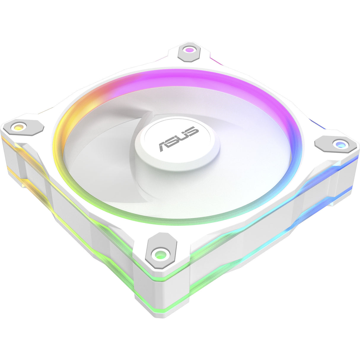 Asus prime mr120 argb reverse ventilator - triple pack case fans (hvide, 3 styk, 120 x 120 x 28 mm, 3 styk)