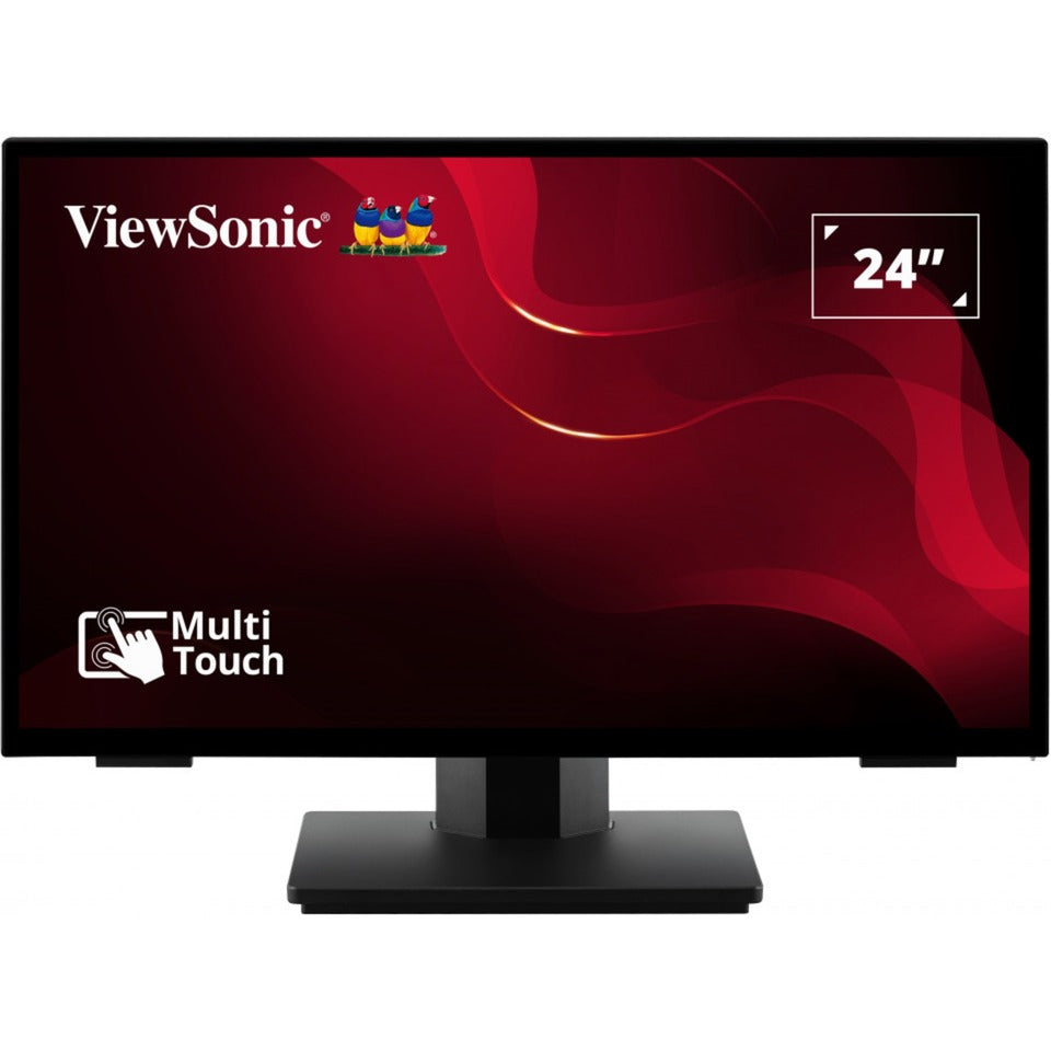 Viewsonic rammeløs berøringsskærm med 10-punkts PCAP 24 (sort, HDMI, DisplayPort, VGA)