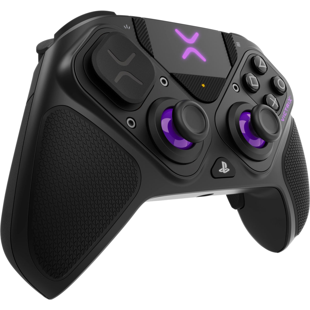 Pdp victrix pro bfg trådløs controller (sort lilla, playstation 5 | playstation 4 | pc)