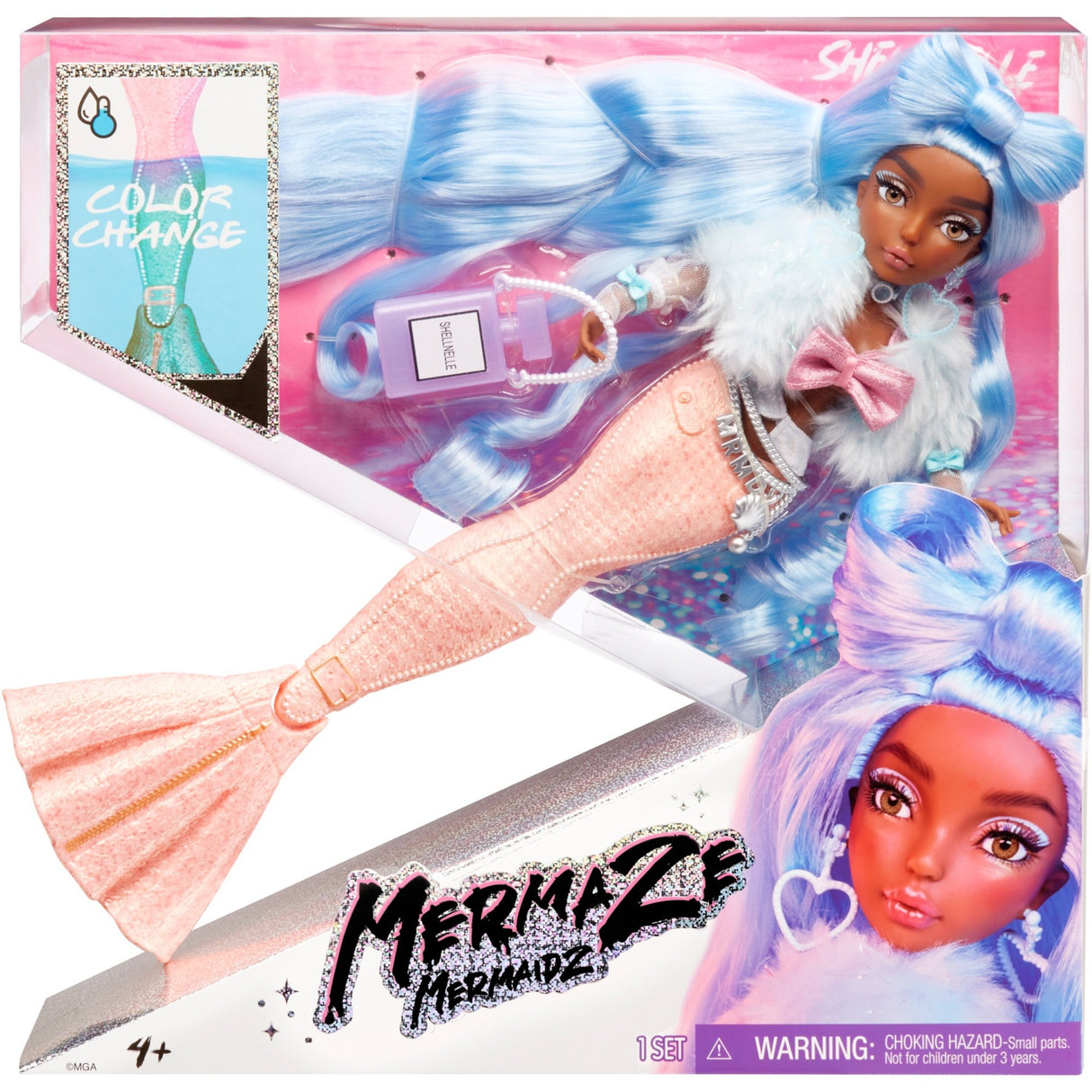 Mga underholdning mermaze mermaidz - farveskift shellnelle pop