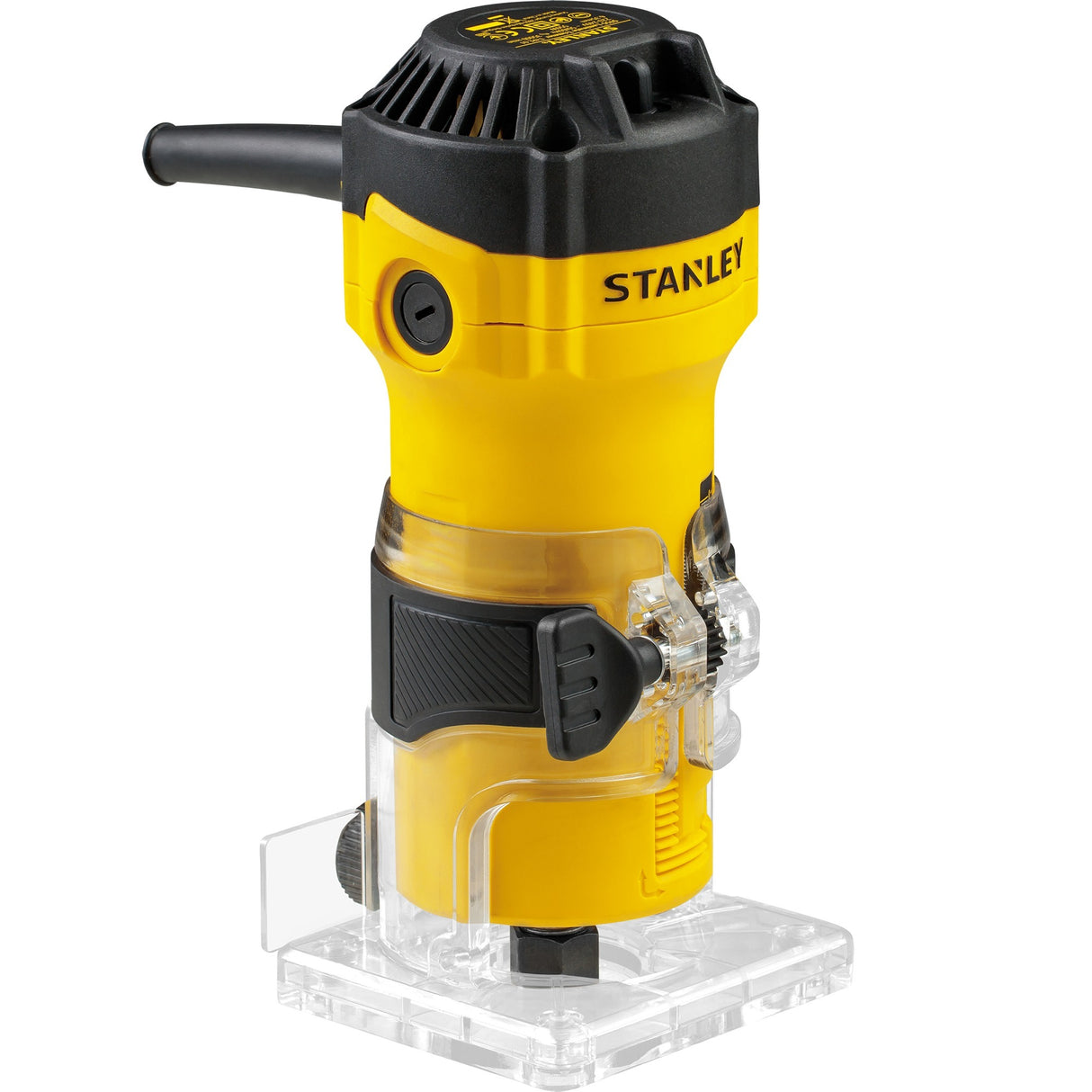 Stanley 550w kantfræser (gul sort)