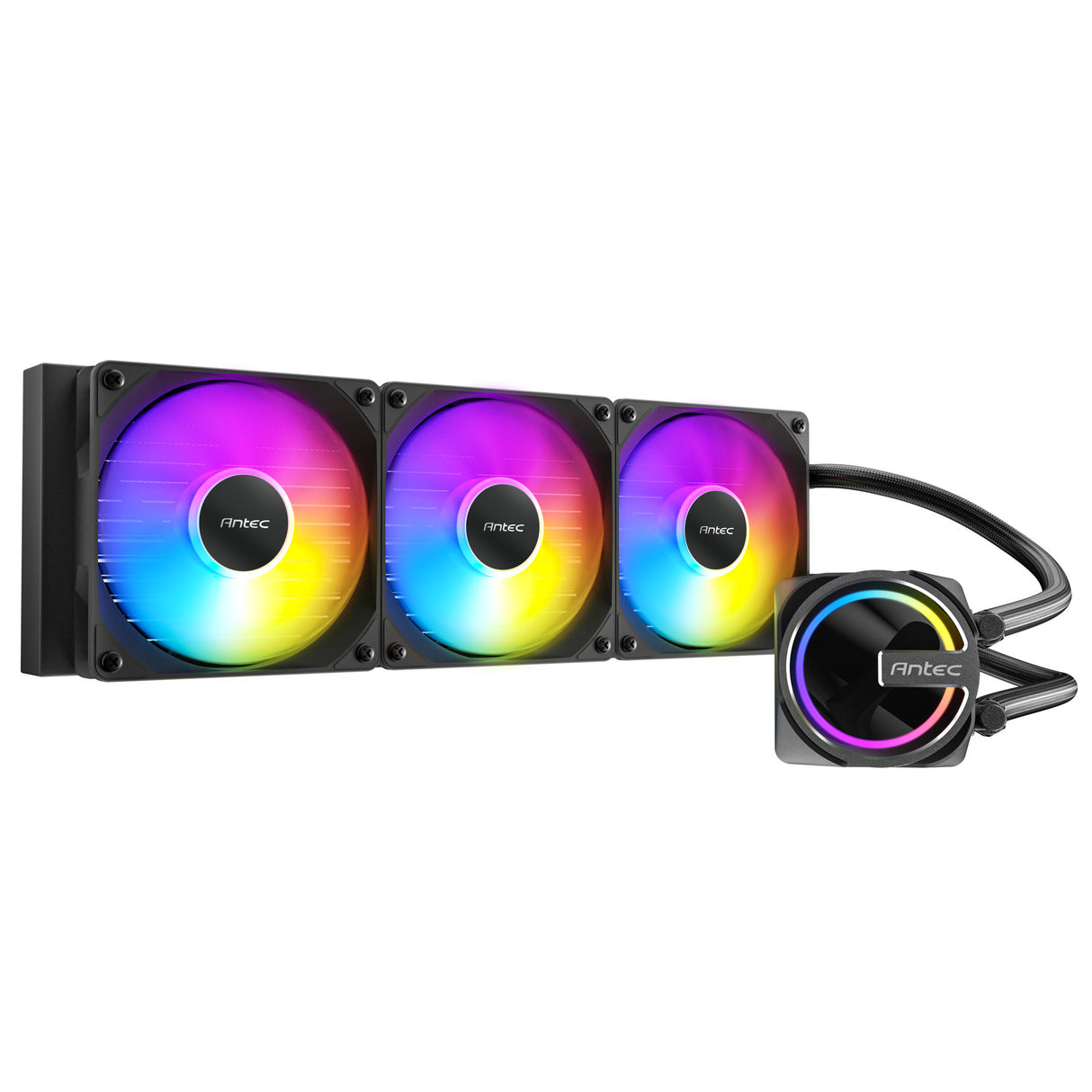 Antec skeleton 360 argb vandkøling (sort)