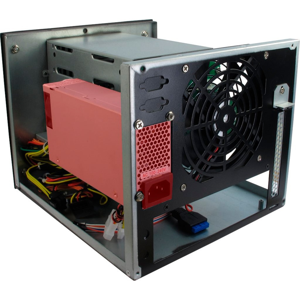 Inter-tech sc-4004 mini tårnhus (sort | 1x USB-A)