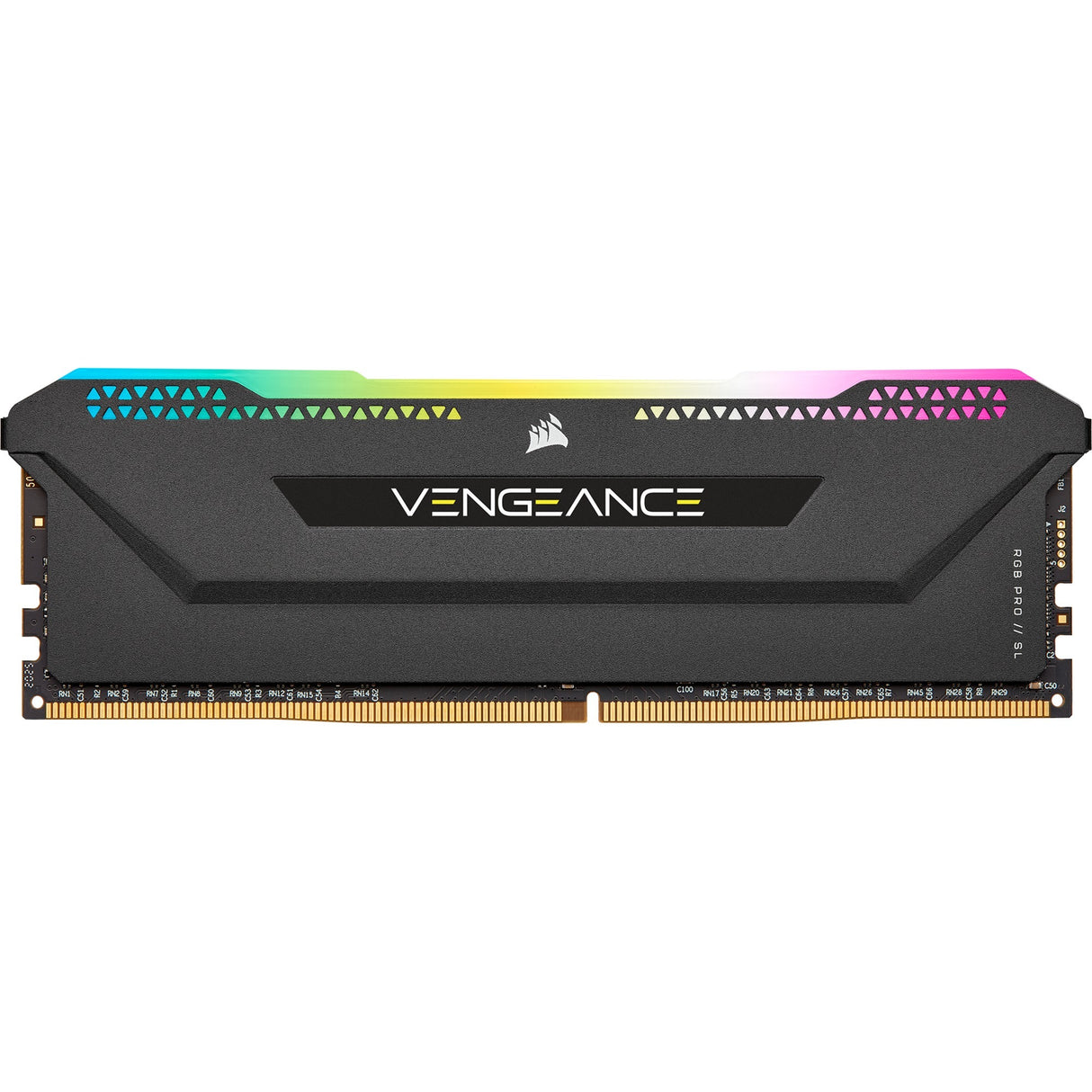 Corsair Vengeance RGB Pro SL 16 GB DDR4-3200 (2x 8 GB) RAM (sort, cmh16gx4m2e3200c16, xmp 2.0)