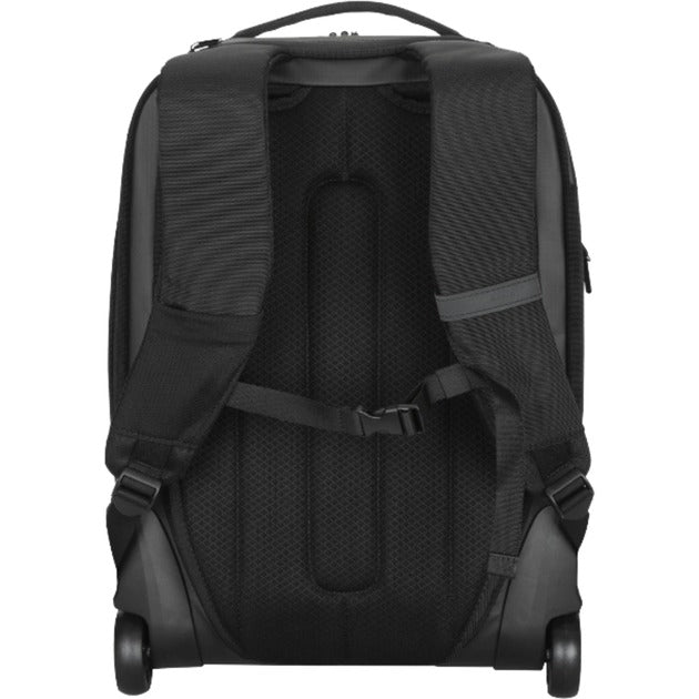 Targus 15,6" ecosmart mobile tech traveller rullende rygsækvogn (sort)