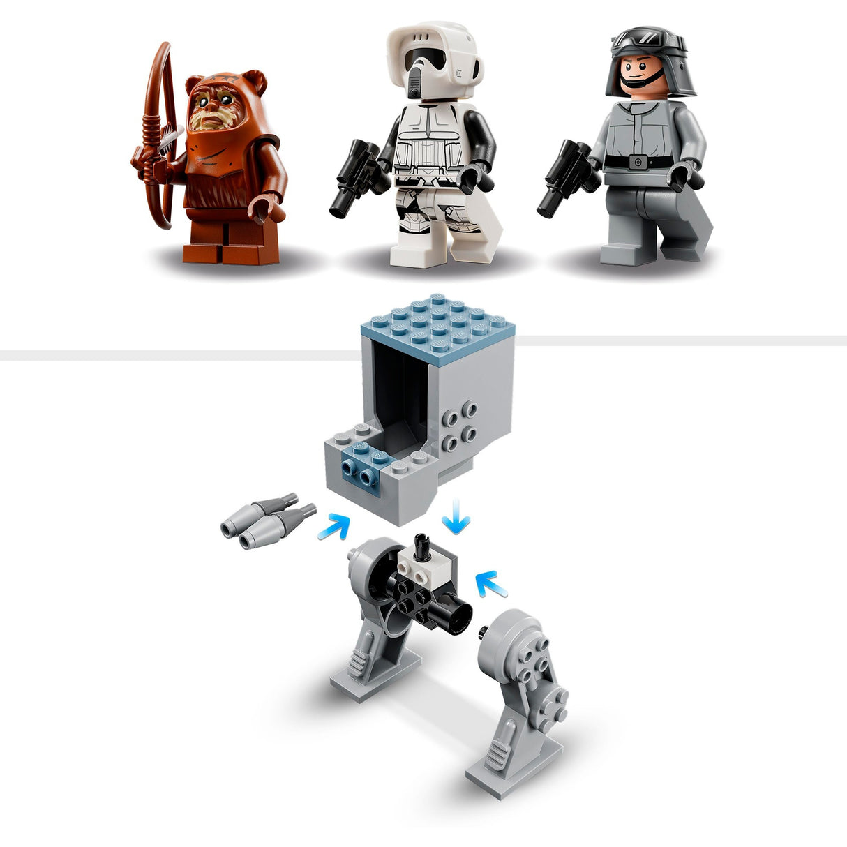 Lego star wars - at-st byggelegetøj (75332)