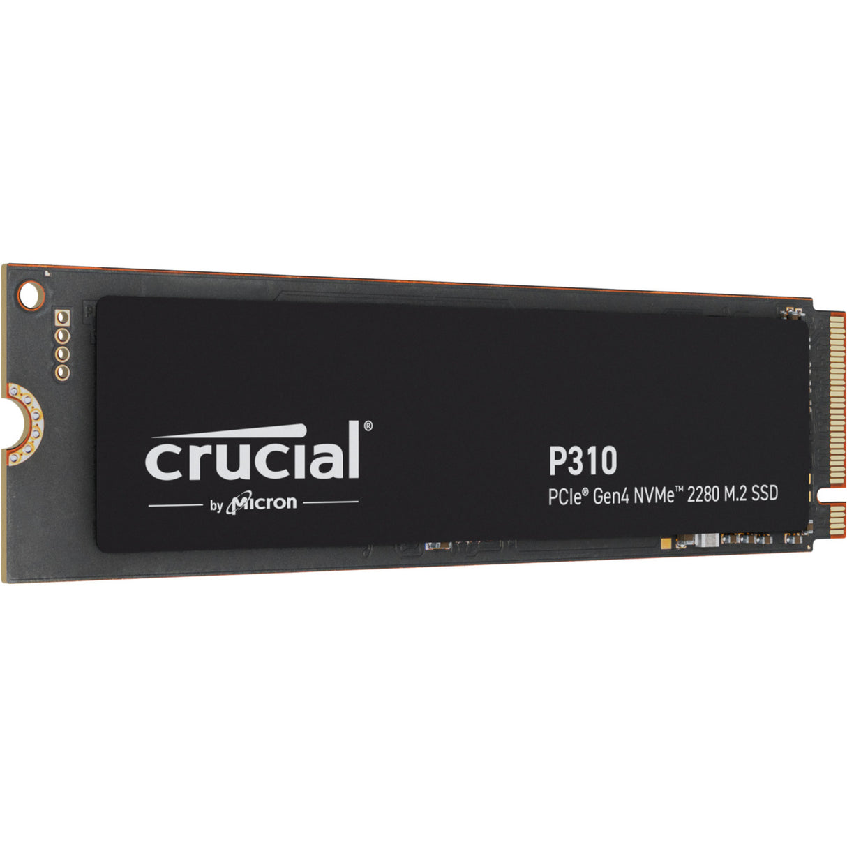 Crucial p310 500 gb ssd (sort, ct500p310ssd8, pcie gen 4.0 x4, nvme 2.0)