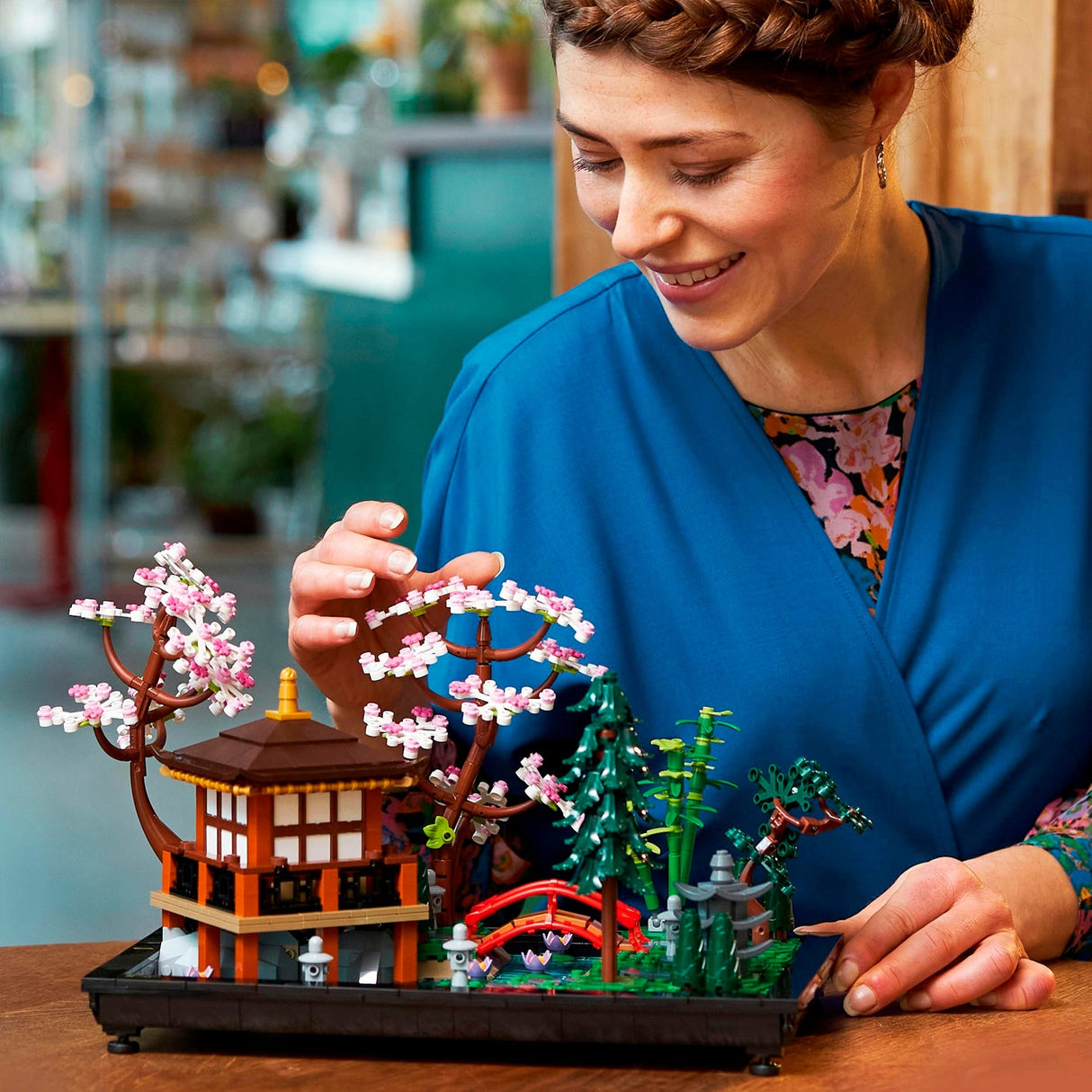 Lego ikoner beroligende have botanisk mindfulness byggesæt til voksne - 10315