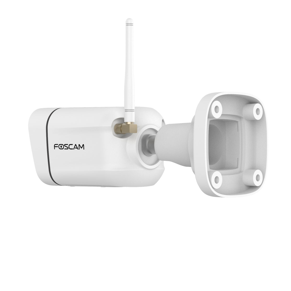 Foscam v8p, 4k 8mp dual-band wifi sikkerhedskamera (hvid, med lyd- og lysalarm)