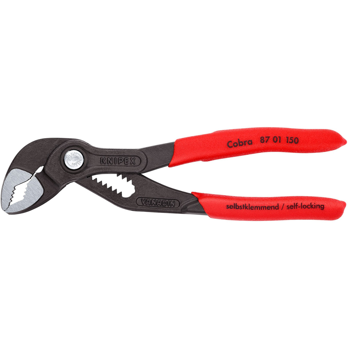 Knipex 87 01 150 vandpumpetang cobra poleret 150mm