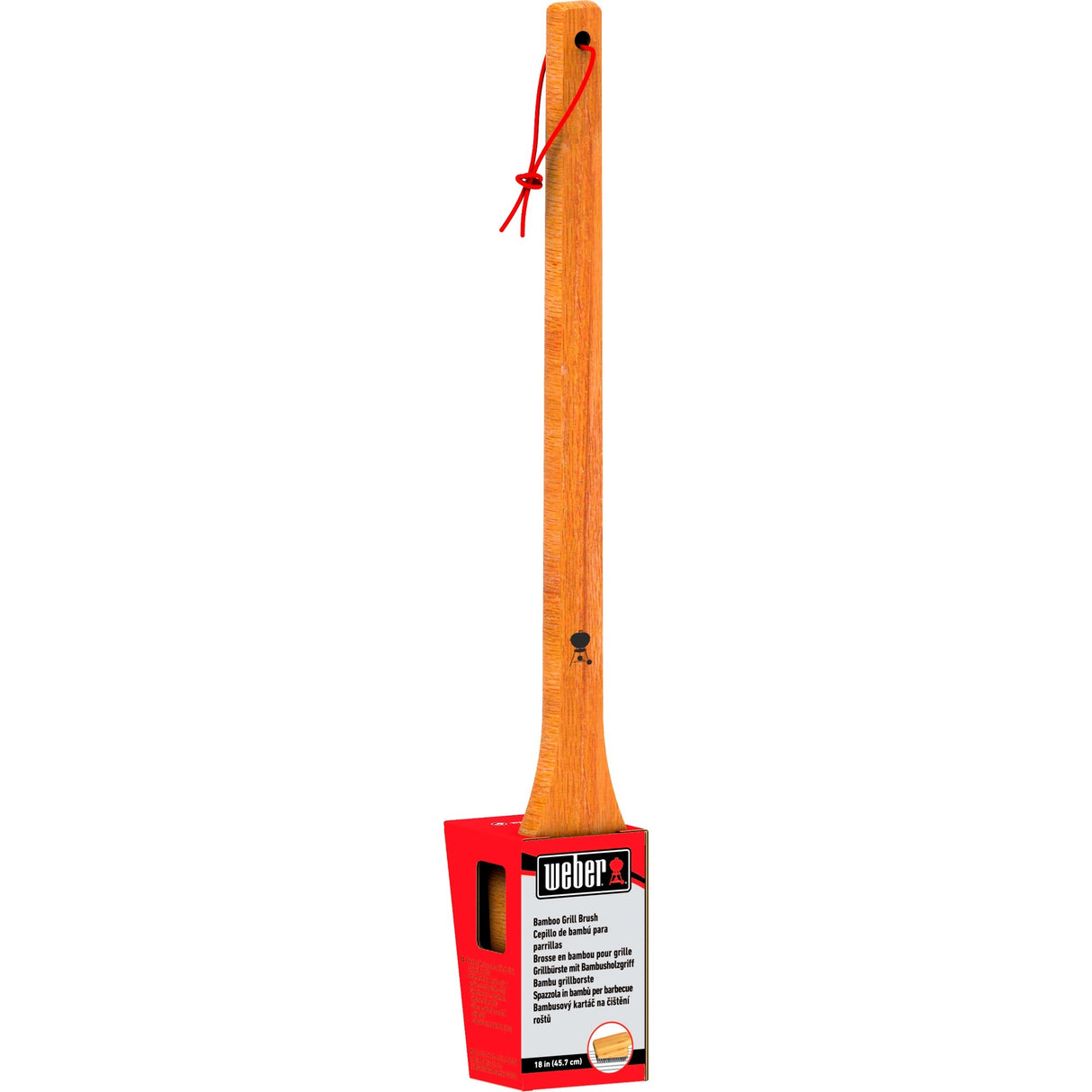 Weber rensebørste - rensebørste til bambusgrill (45 cm)