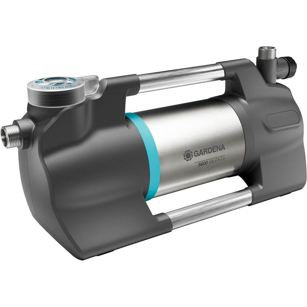 Gardena vandpumpe 5600 silent+ (sort sølv)