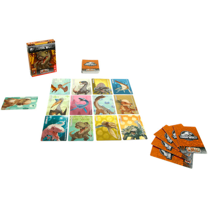 999-spil 999 spil-lignende: Jurassic World-kortspil (hollandsk, 2 - 8 spillere, 10 minutter, fra 7 år)