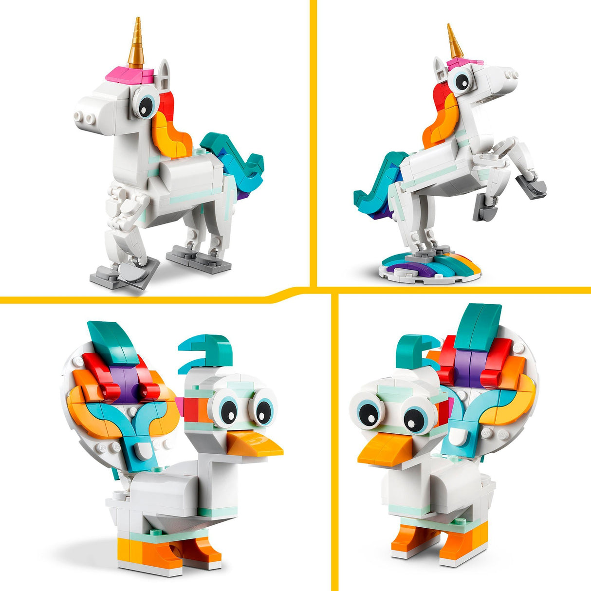 Lego creator 31140 3i1 magisk enhjørning
