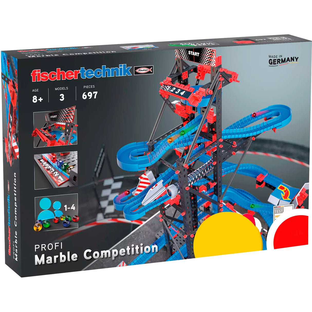 Fischertechnik marmorløb - marmorkonkurrenceboldbane (564070)