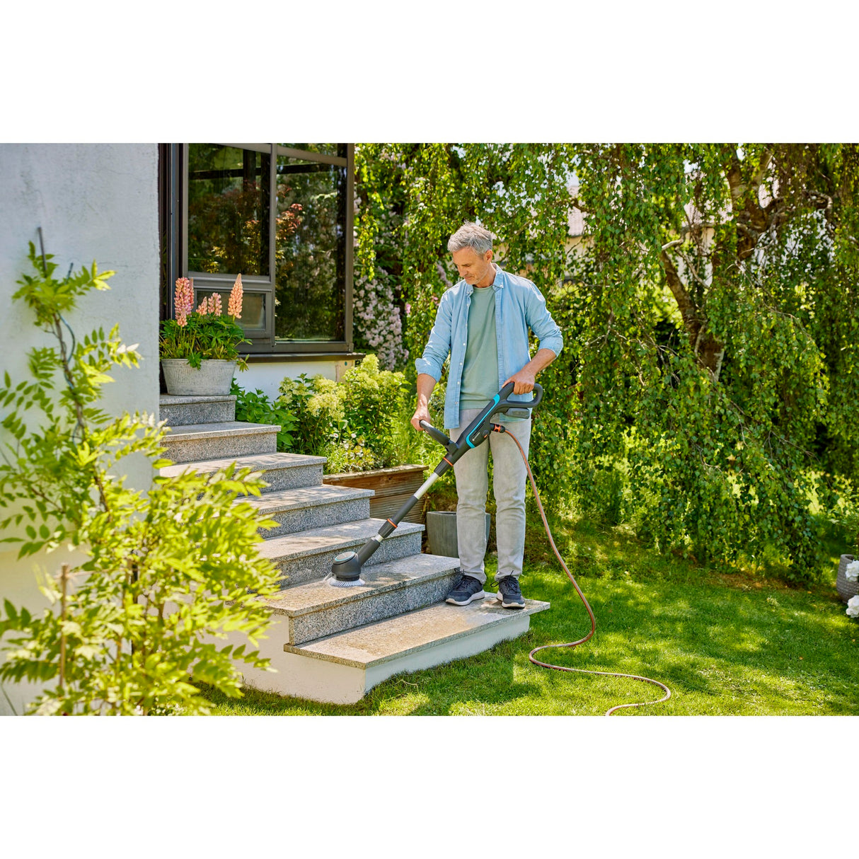 Gardena multi-cleaner aquabrush kompakt solo