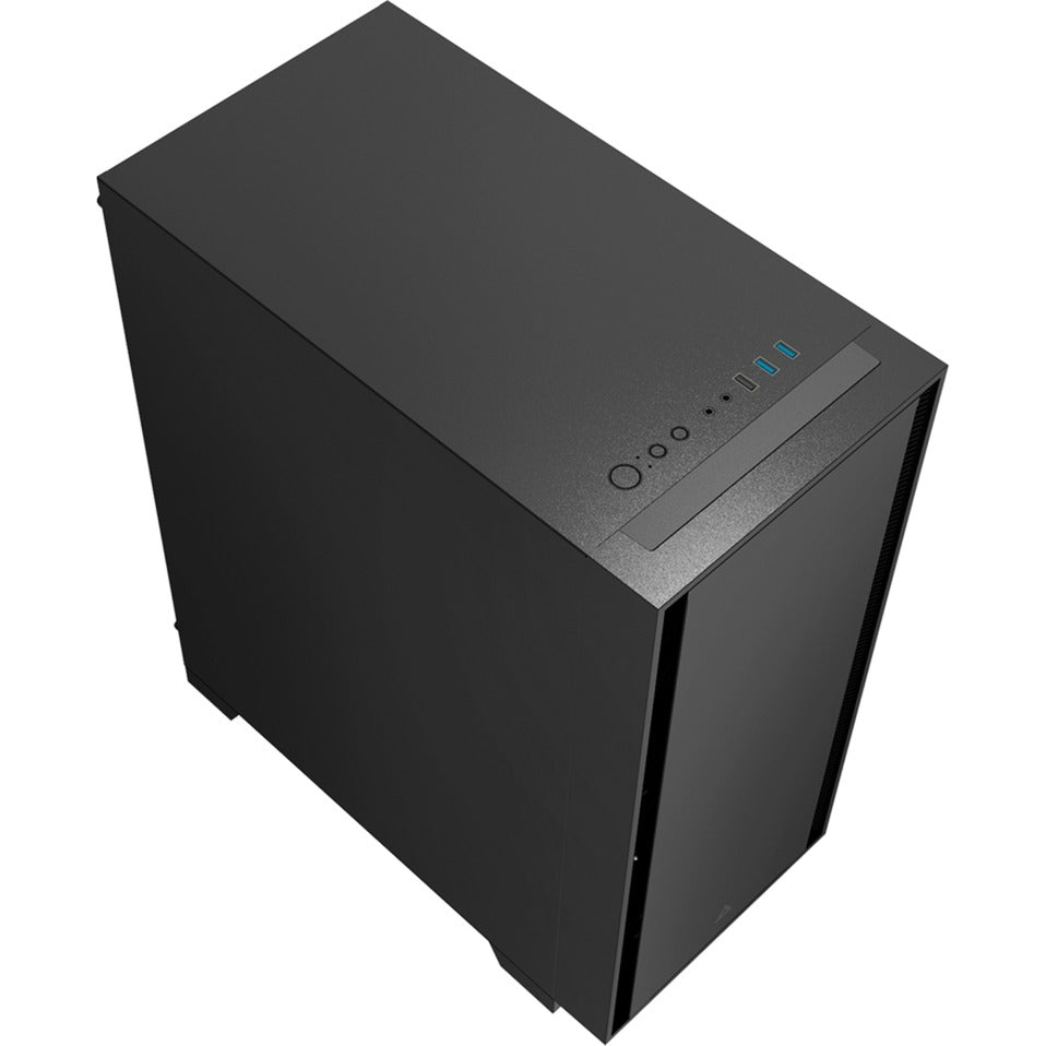 Montech air 1000 lydløst midi tårnhus (sort | 3x USB-A)