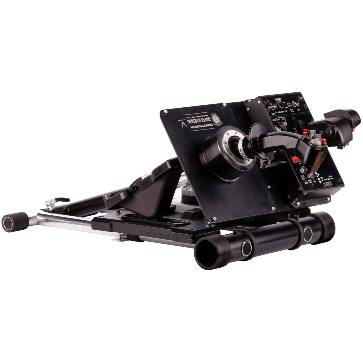 Hjulstander pro deluxe v2 thrustmaster hotas warth holder (sort, til thrustmaster hotas warthog, saitek x-55, x52, pro og x65)