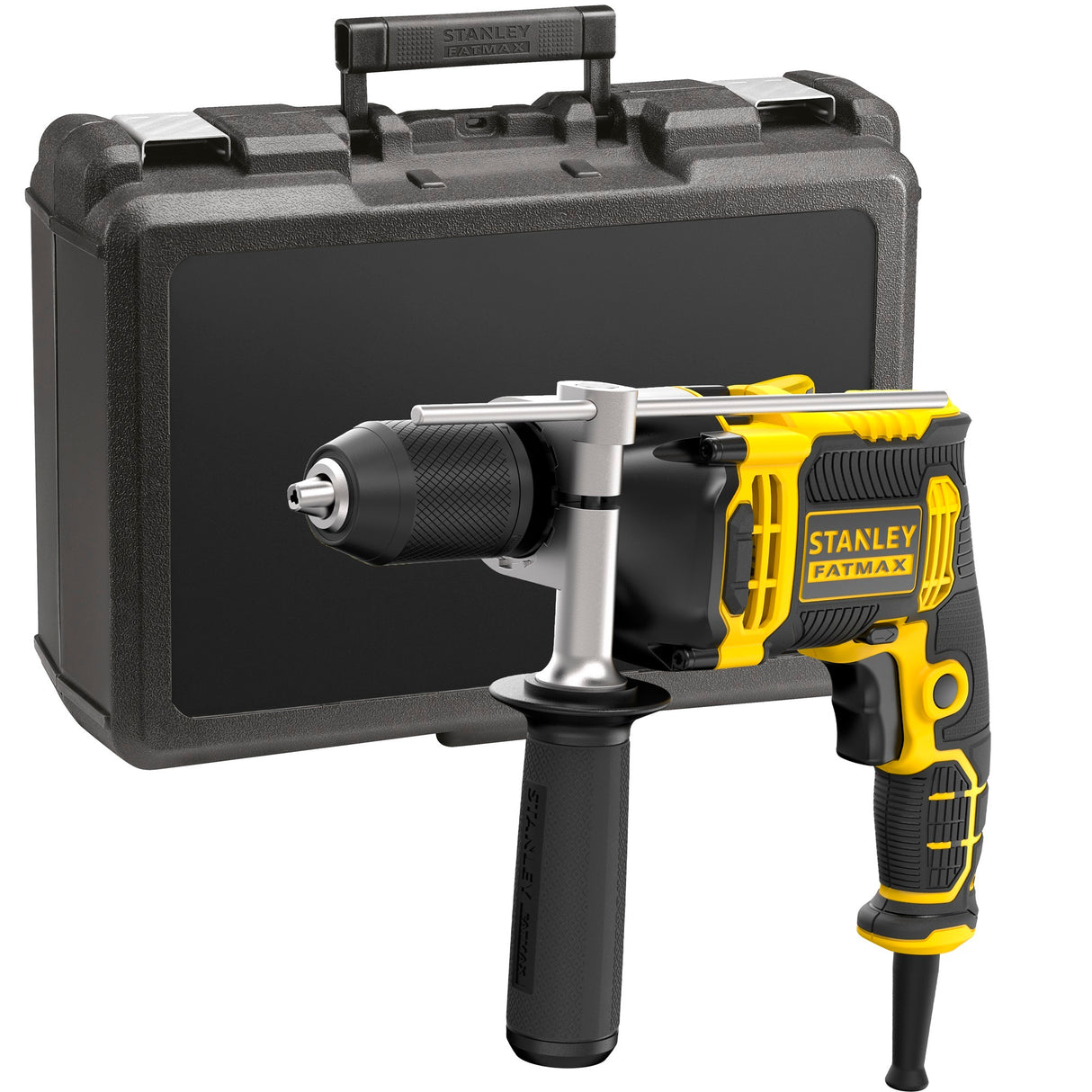 Stanley fatmax fmeh750k-qs - slagboremaskine - 750w - ergonomisk - 13 mm borepatron