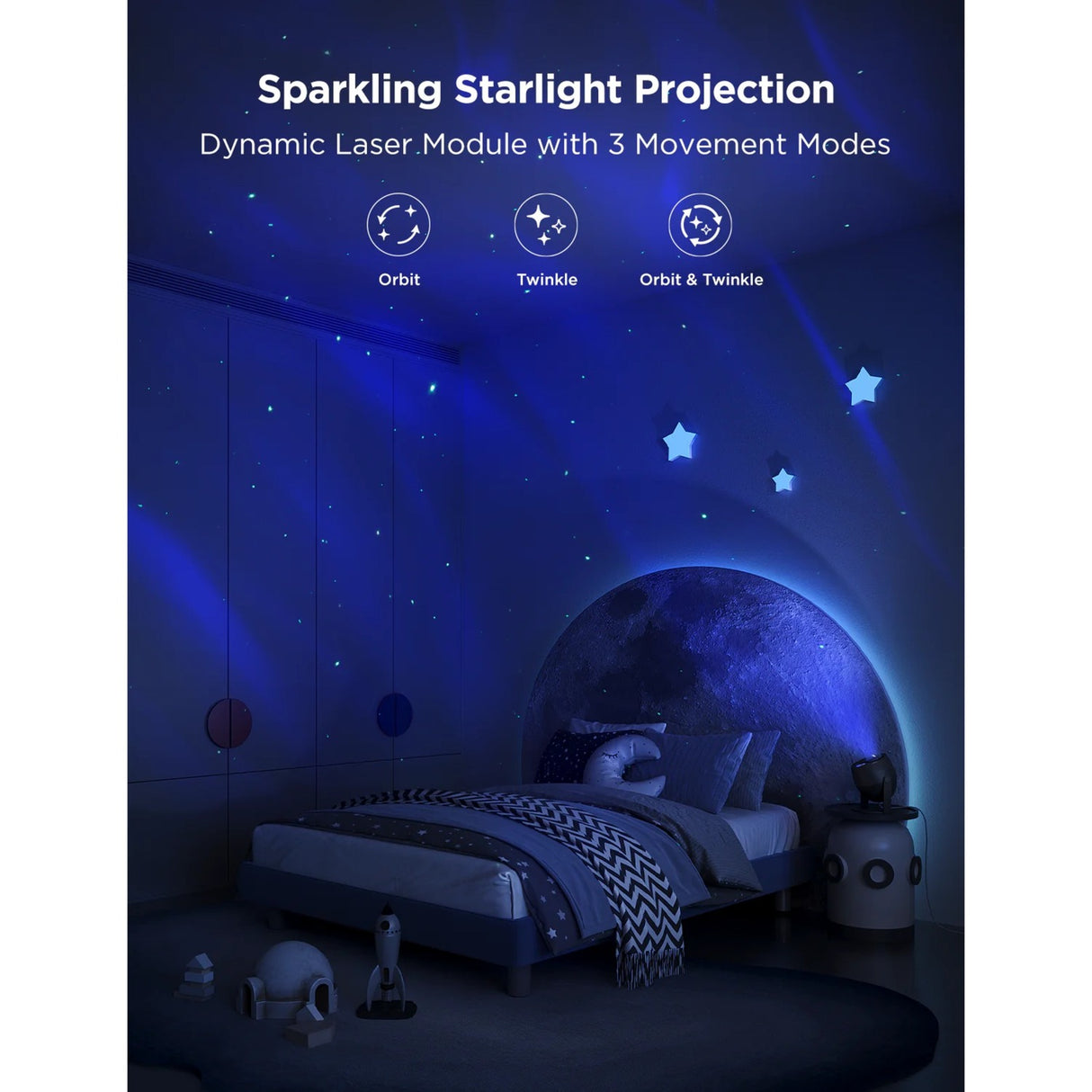 Govee star projektor matter rgbw - aurora projektor