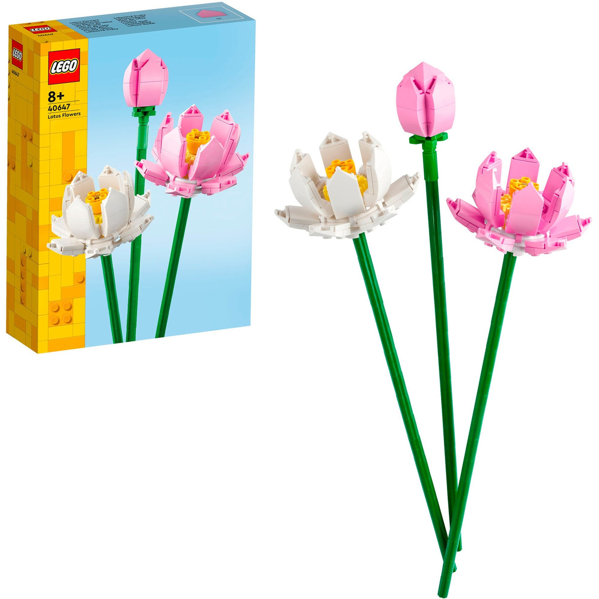 Lego ikoniske lotusblomster - botanisk samling - 40647