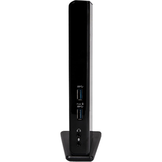 Club 3D USB Gen 1 Type A dockingstation med dobbelt skærm (sort, CSV-3242HD, detailhandel)