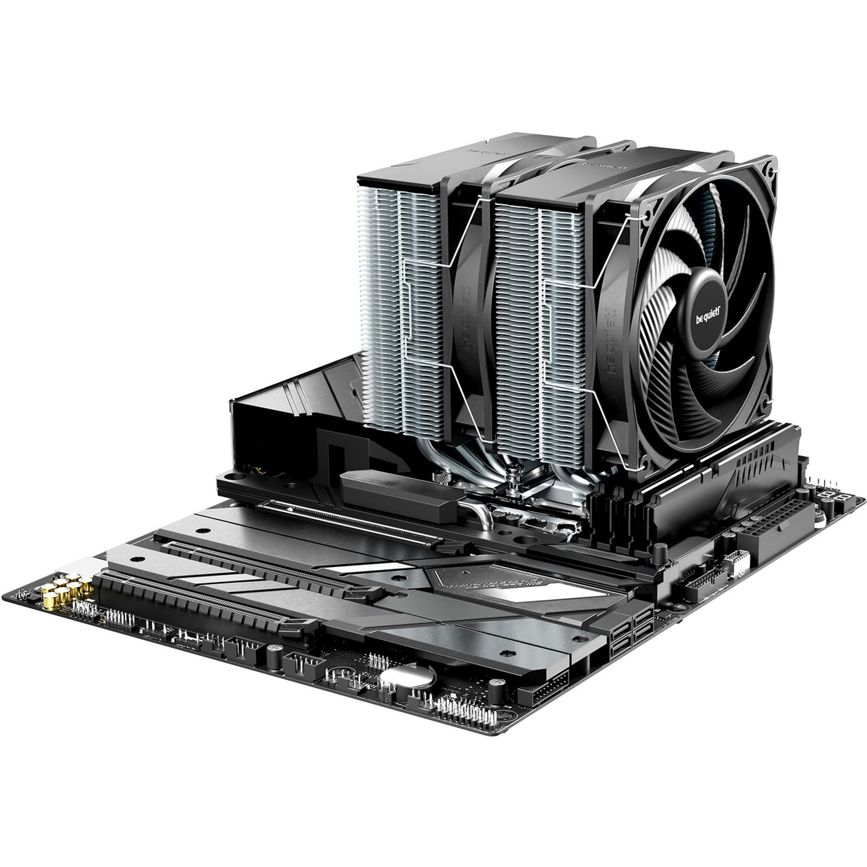 Vær stille! pure rock pro 3 cpu køler (sort)