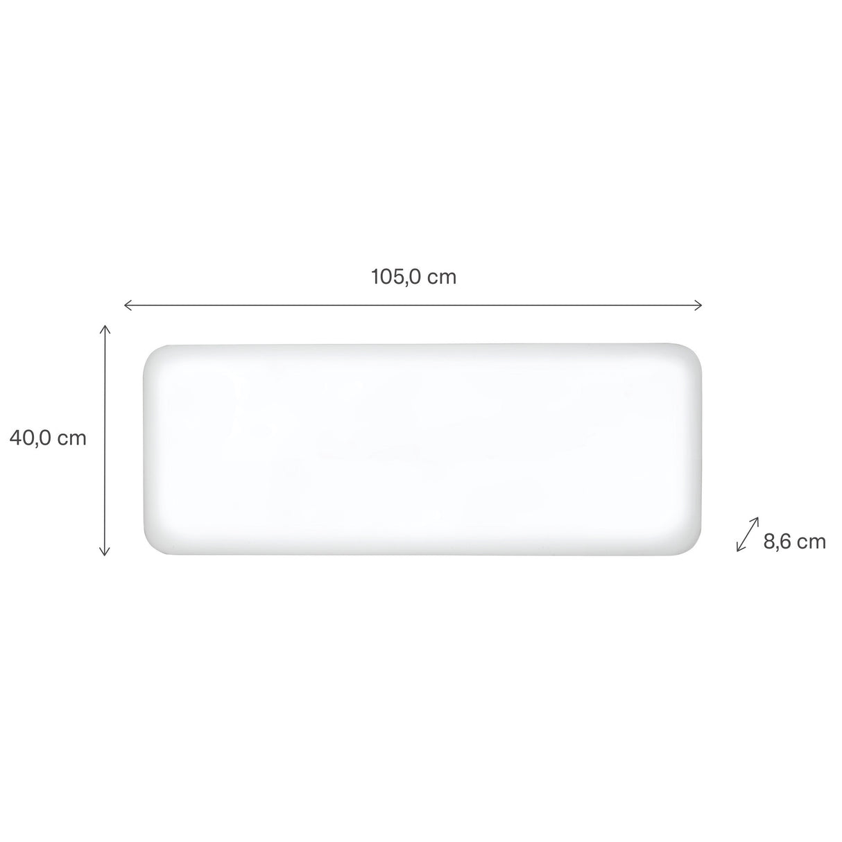 Møllestål wifi panelvarmer pa1300wifi4, 1300 watt konvektor (hvid, wifi 2,4 ghz (wifi 6), bluetooth 5.2, zigbee 3.0 + app)