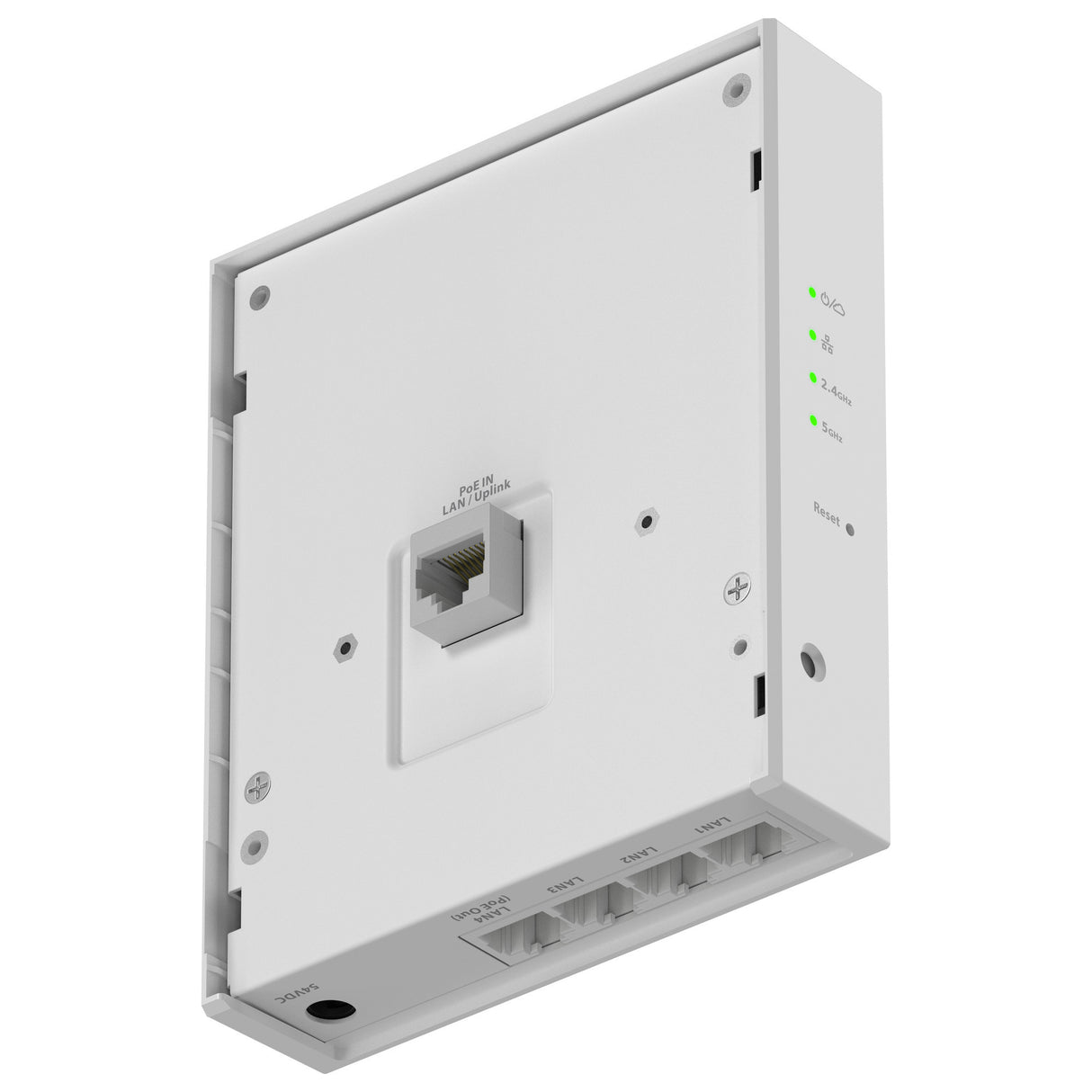 Netgear Insight Managed WiFi 6 AX1800 Dual Band Gigabit PoE Access Point (WAX610W) (hvid)