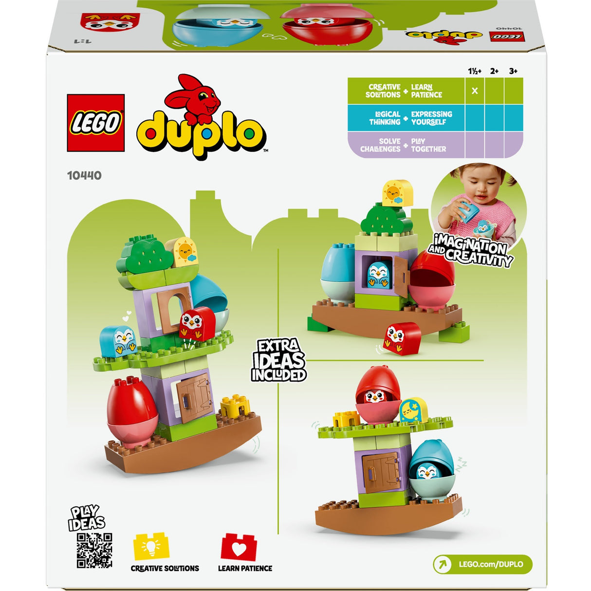 Lego Duplo mit første 10440 balance- og stabletræ