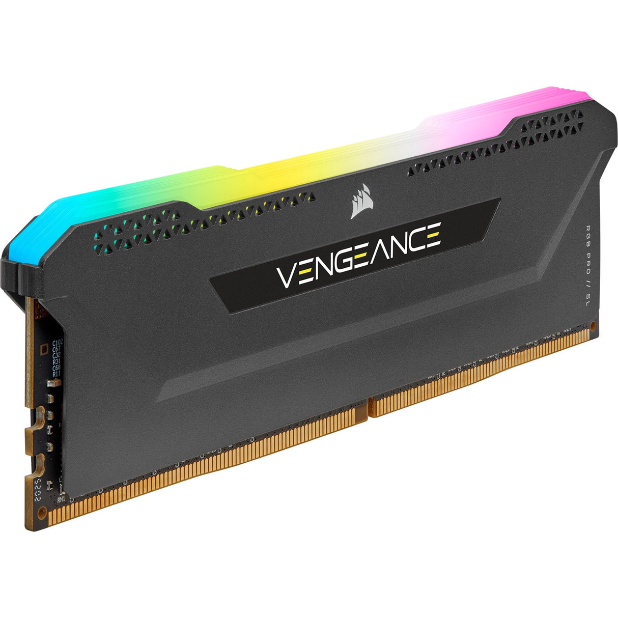 Corsair Vengeance RGB Pro SL 16 GB DDR4-3200 (2x 8 GB) RAM (sort, cmh16gx4m2e3200c16, xmp 2.0)