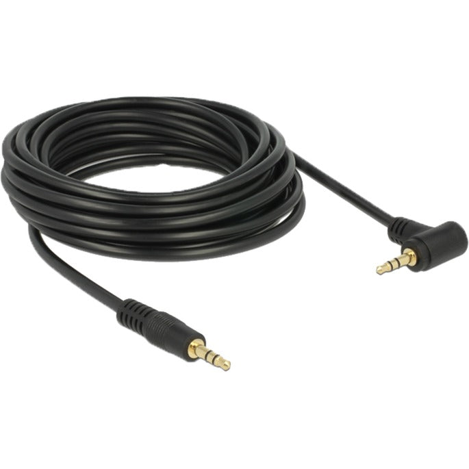 Delock 3,5 mm hankabel > 3,5 mm hankabel (sort, 5 meter)