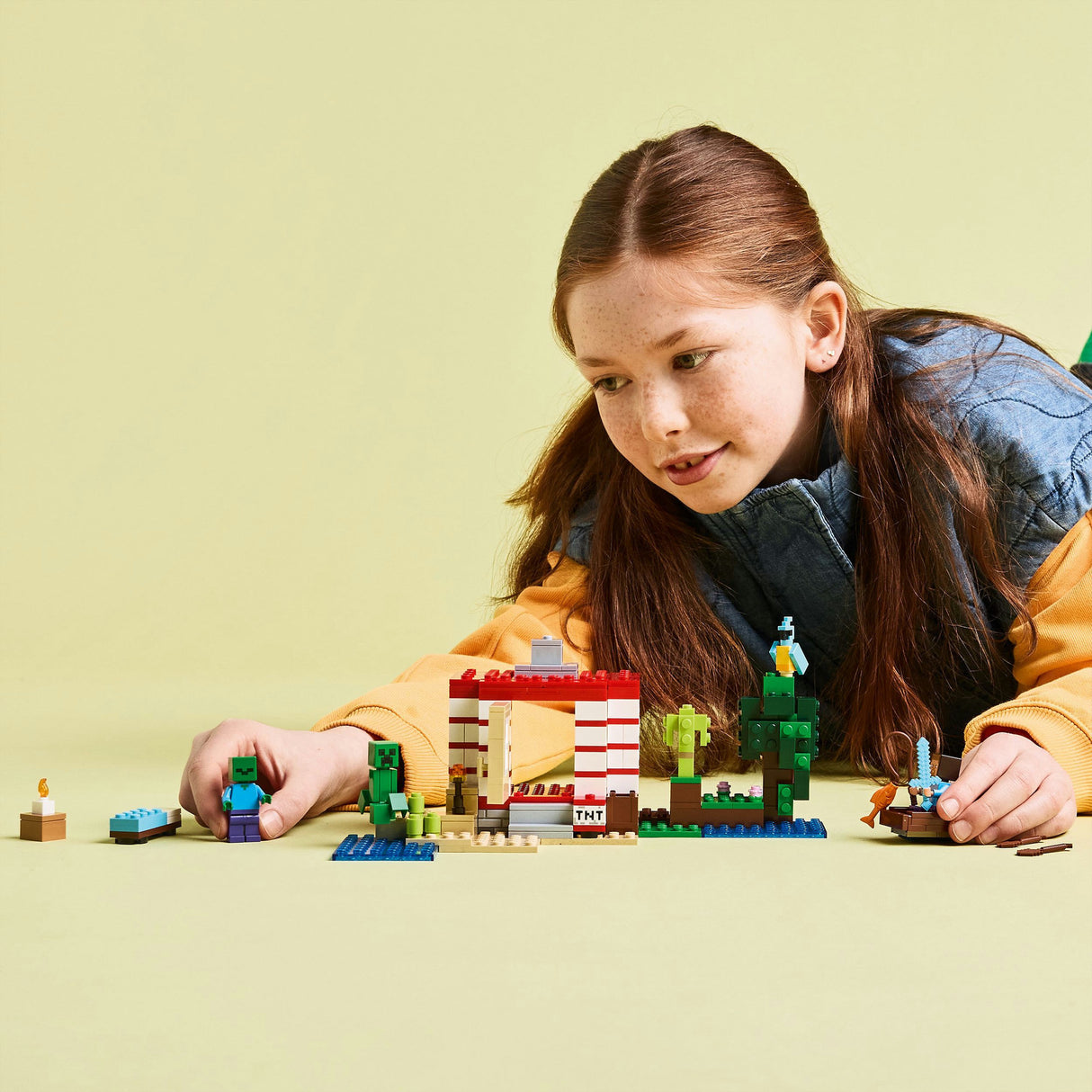Lego ® Minecraft® TNT Jungle House, videospilsæt - 21275