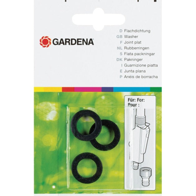 Gardena gummiringe tætning (sort, 5301-20, 3 stk.)