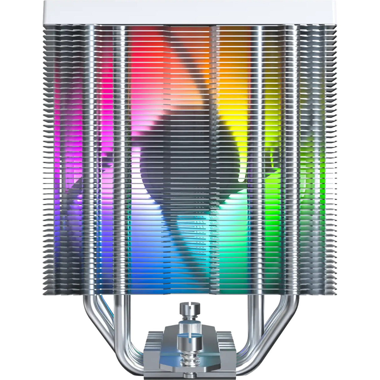 Montech nx400 argb CPU-køler (hvid, 4-benet PWM)