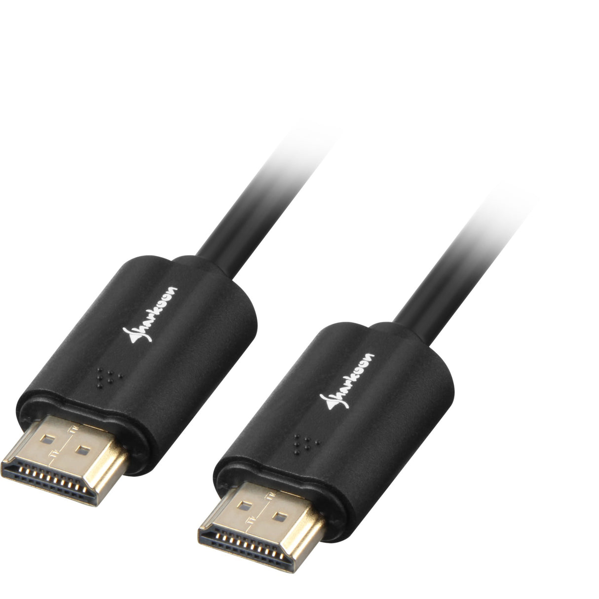 Sharkoon HDMI 2.0-kabel (sort, 7,5 meter, 4k)