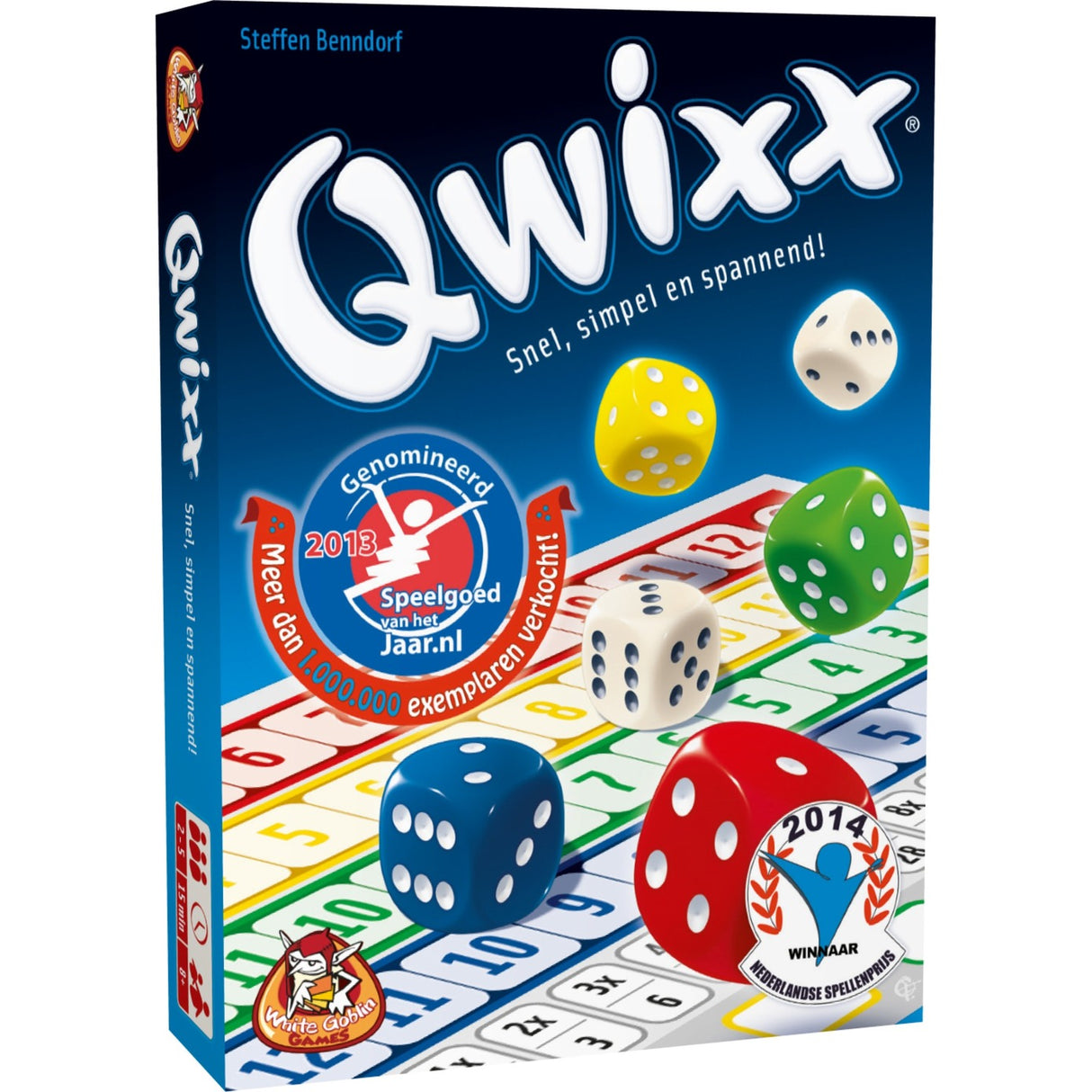 White goblin spil qwixx terningespil (hollandsk, 2 - 5 spillere, 15 minutter, fra 8 år)