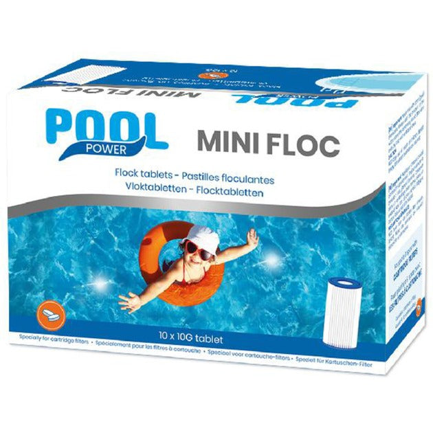 Imp pool rove floc mini, 10 x 10 g pool rengøring