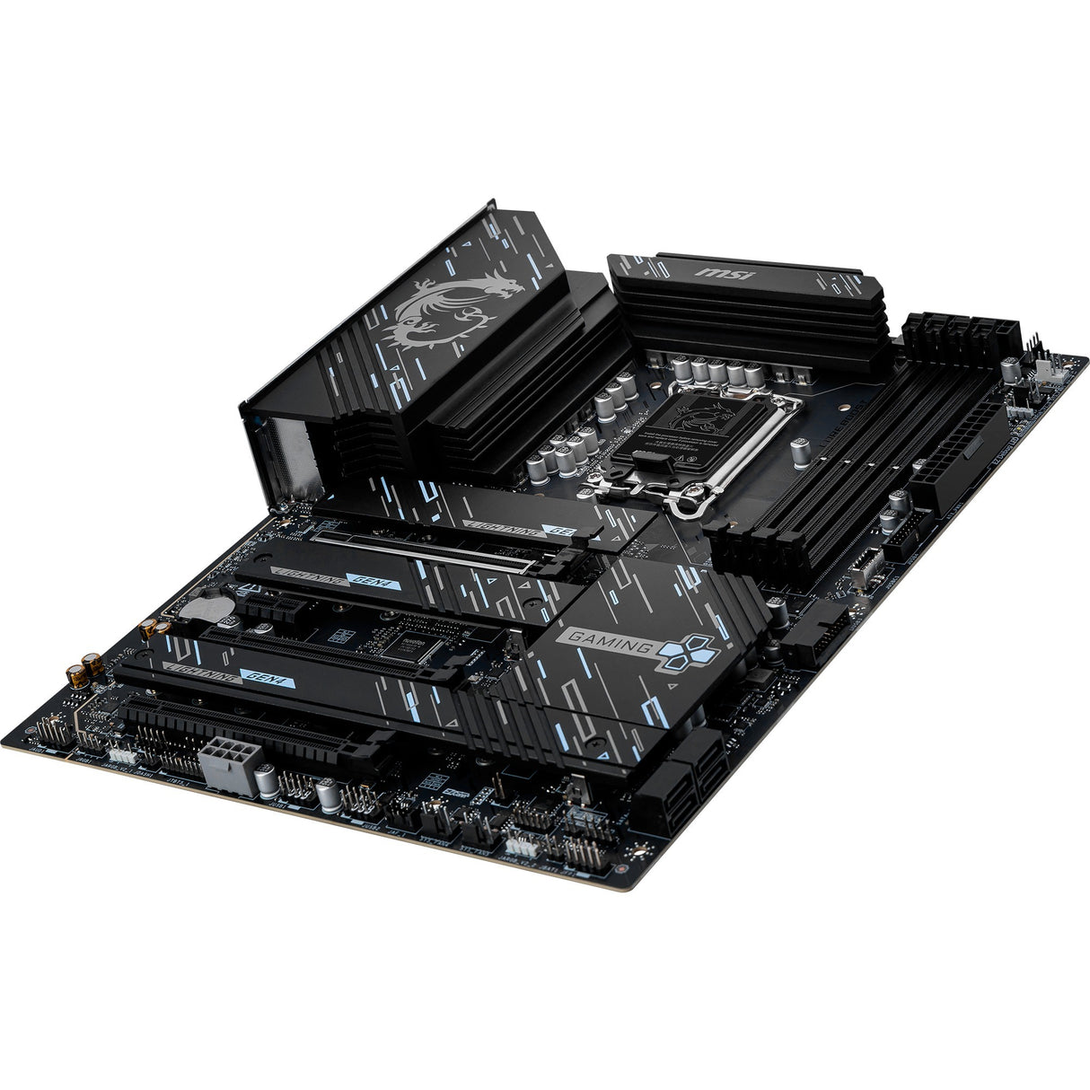 MSI Z890 Gaming Plus WiFi Socket 1851 bundkort (sort, RAID, 5GB-LAN, WLAN, BT, lyd, ATX)